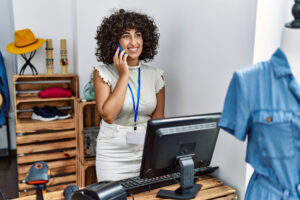 female cashier