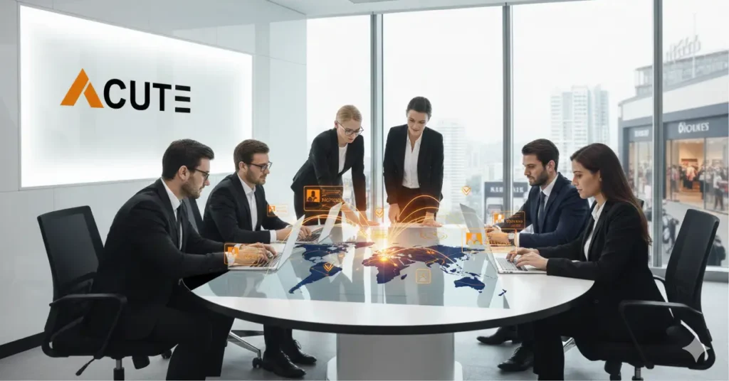 Retail recruitment agency consultants collaborating on retail hiring solutions.