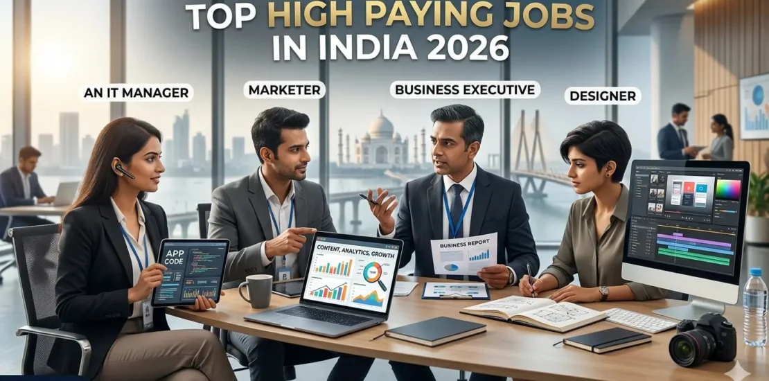 High Paying Jobs in India 2026